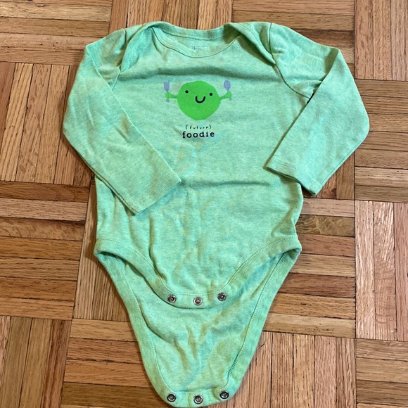 NEW Baby Gap (future) Foodie Onesie sz 12-18 mo 🫛 - Picture 2 of 4